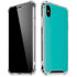 Aqua Blue iPhone XS Max Clear Case